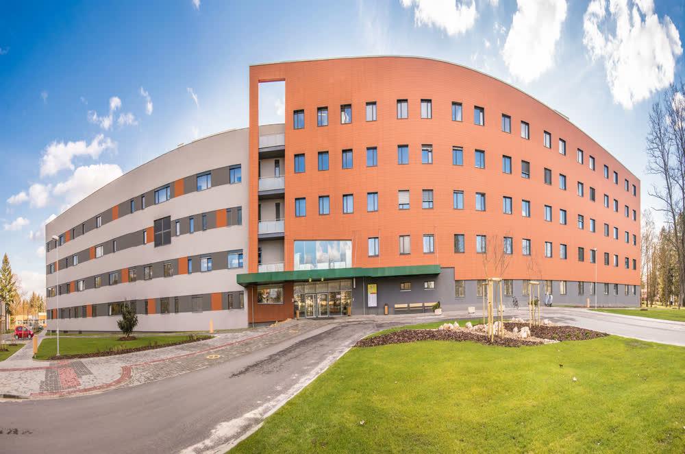 Centrální objekty Uherskohradištské nemocnice - I. etapa