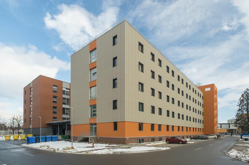 Centrální objekty Uherskohradištské nemocnice - II.etapa